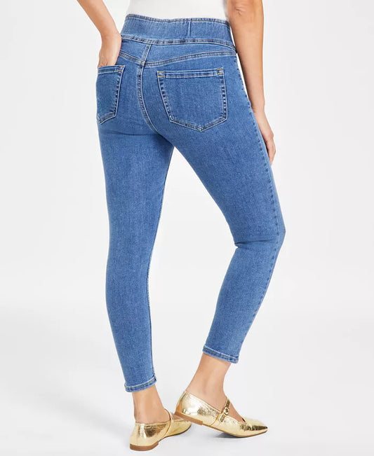 Women's Pull-On Skinny Cropped Jeans I.N.C