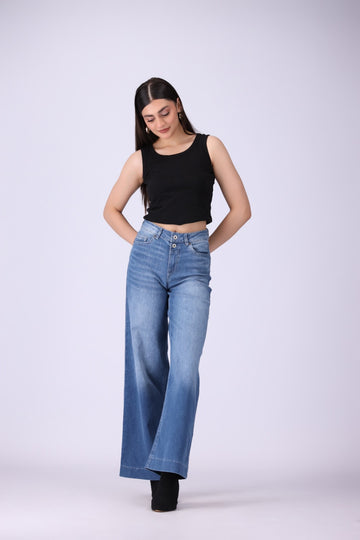 Blind Date Straight High-waist Jeans
