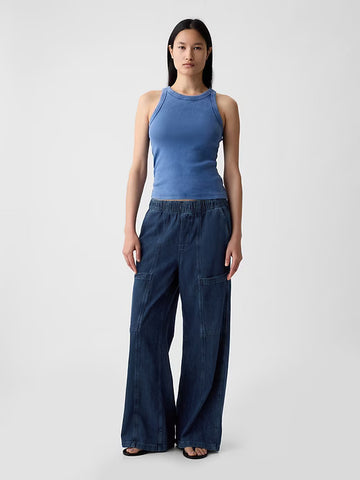 High Rise Utility Easy Jeans GAP