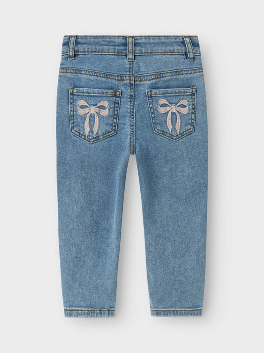NAME IT - NMFBELLA MOM EMB JEANS 1224-SM NOOS