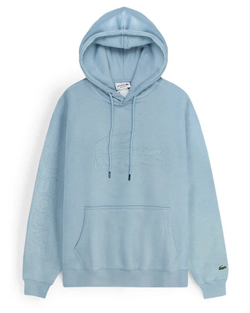 Exclusive L-S-C-T Embossed Mens Hoddie - Sky Blue