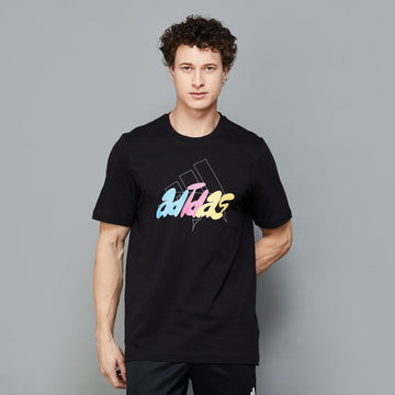 Adidas Men's Illustrated Badge Graphic T-Shirt 04