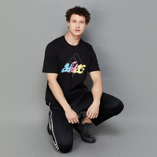 Adidas Men's Illustrated Badge Graphic T-Shirt 04