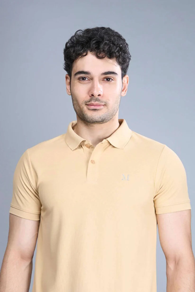 Men Polo Shirt 591 (Bisque MaxZone)