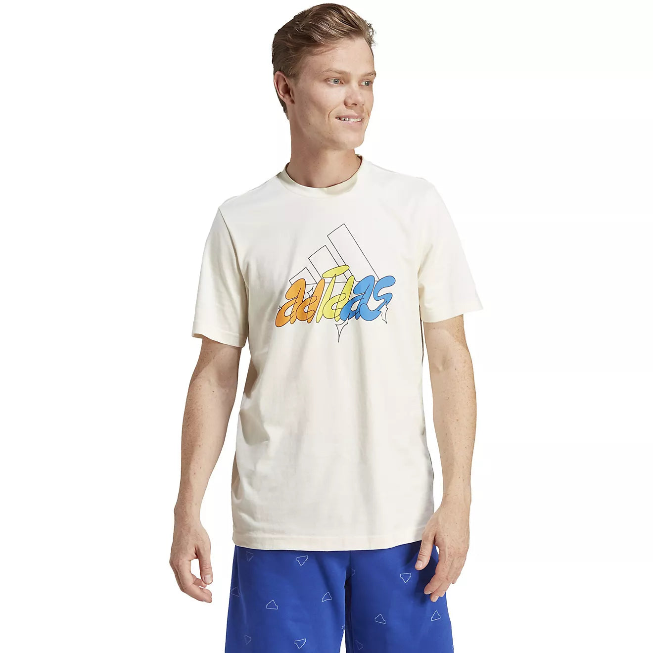 Adidas Men's Illustrated Badge Graphic T-Shirt 03