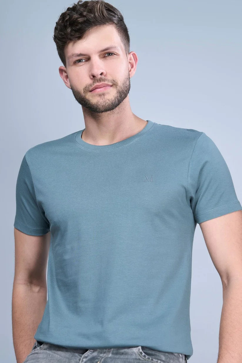 Men T-shirt 486 (Light Blue)