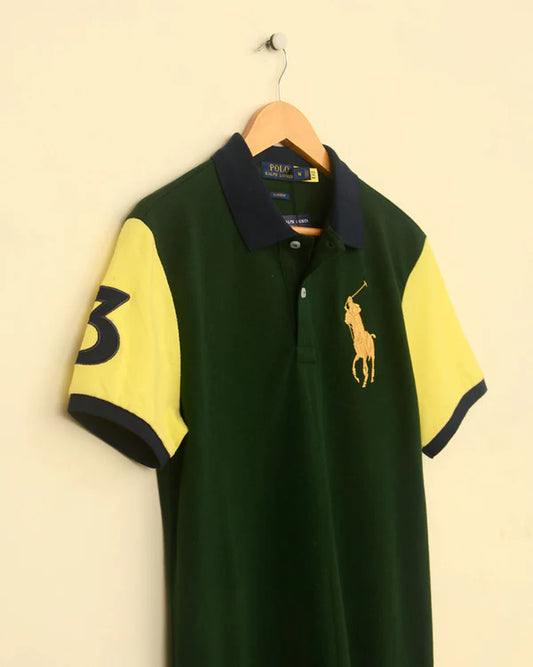 Men Polo Shirt Multi Pannel 541