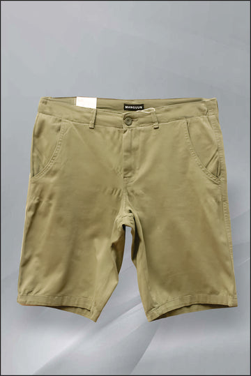 Men Regular-Fit MAN GUNN Shorts