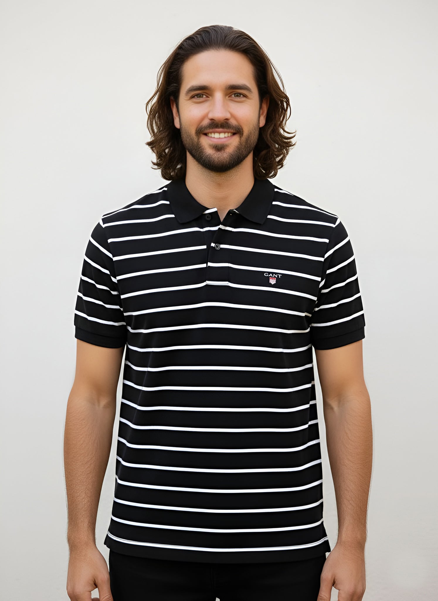 Men Polo Shirt 409 Black
