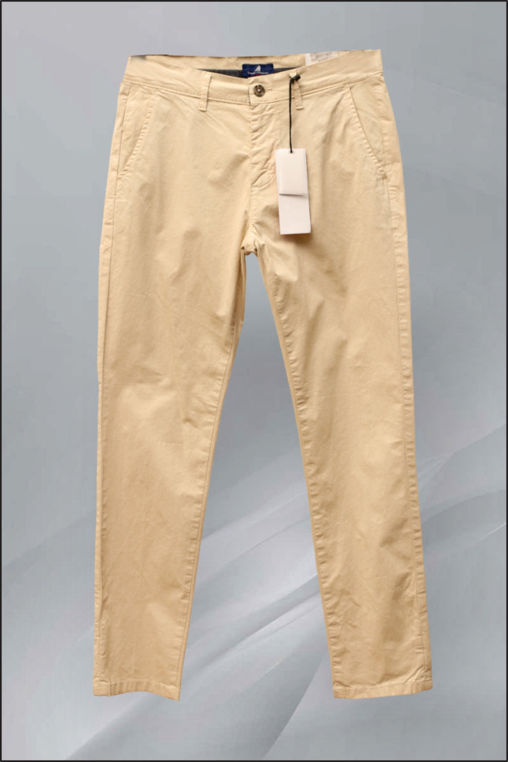 Men Cotton Regular Fit Pant 03 ( off White )