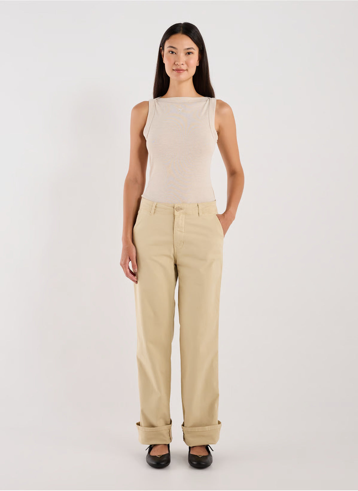 Guess Jeans - Chinos Classic Wide Leg 01051
