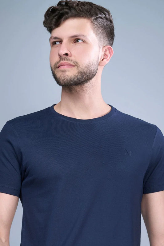 Men T-shirt 476 (Navy Blue)
