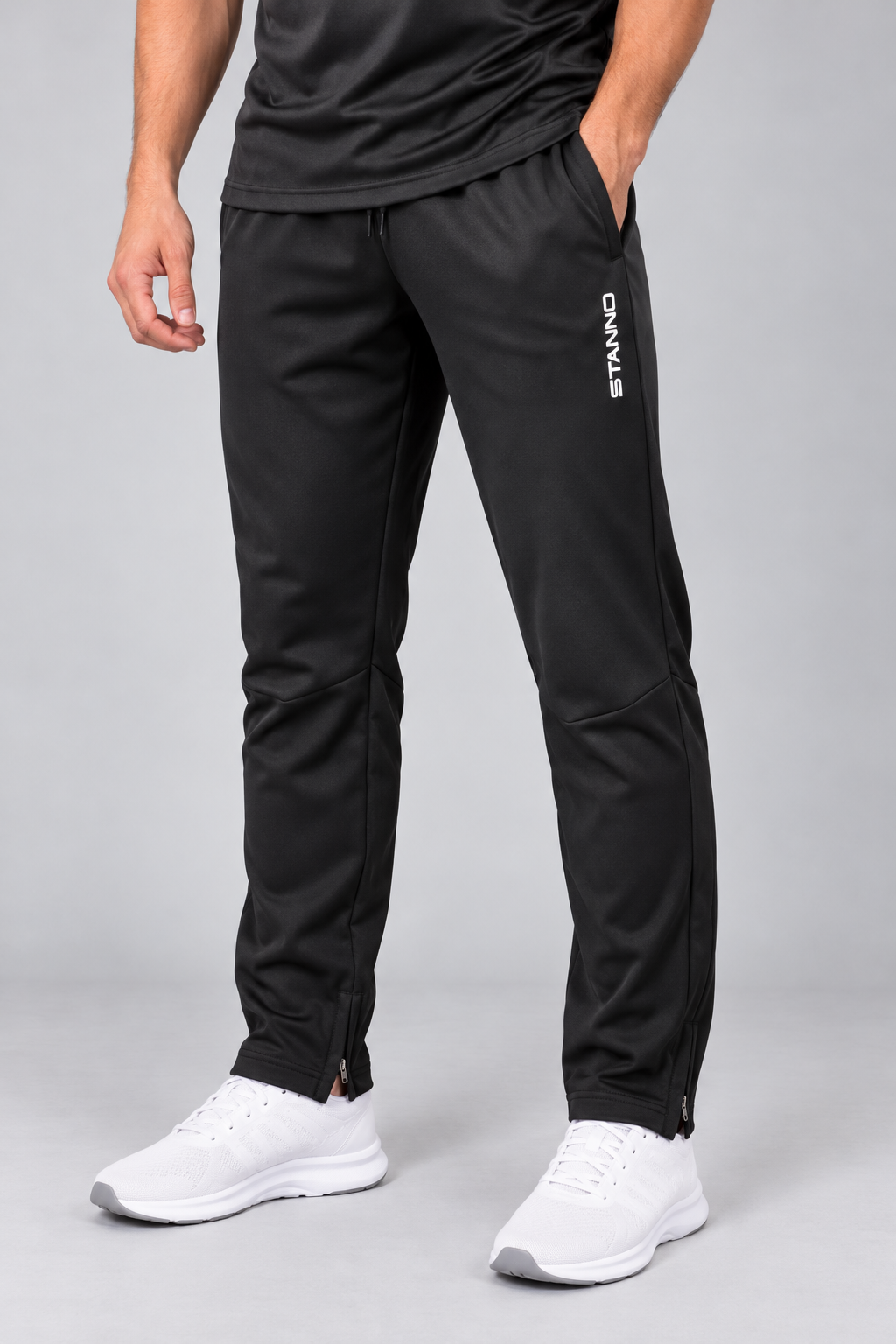 Men’s Black Dryfit Trousers