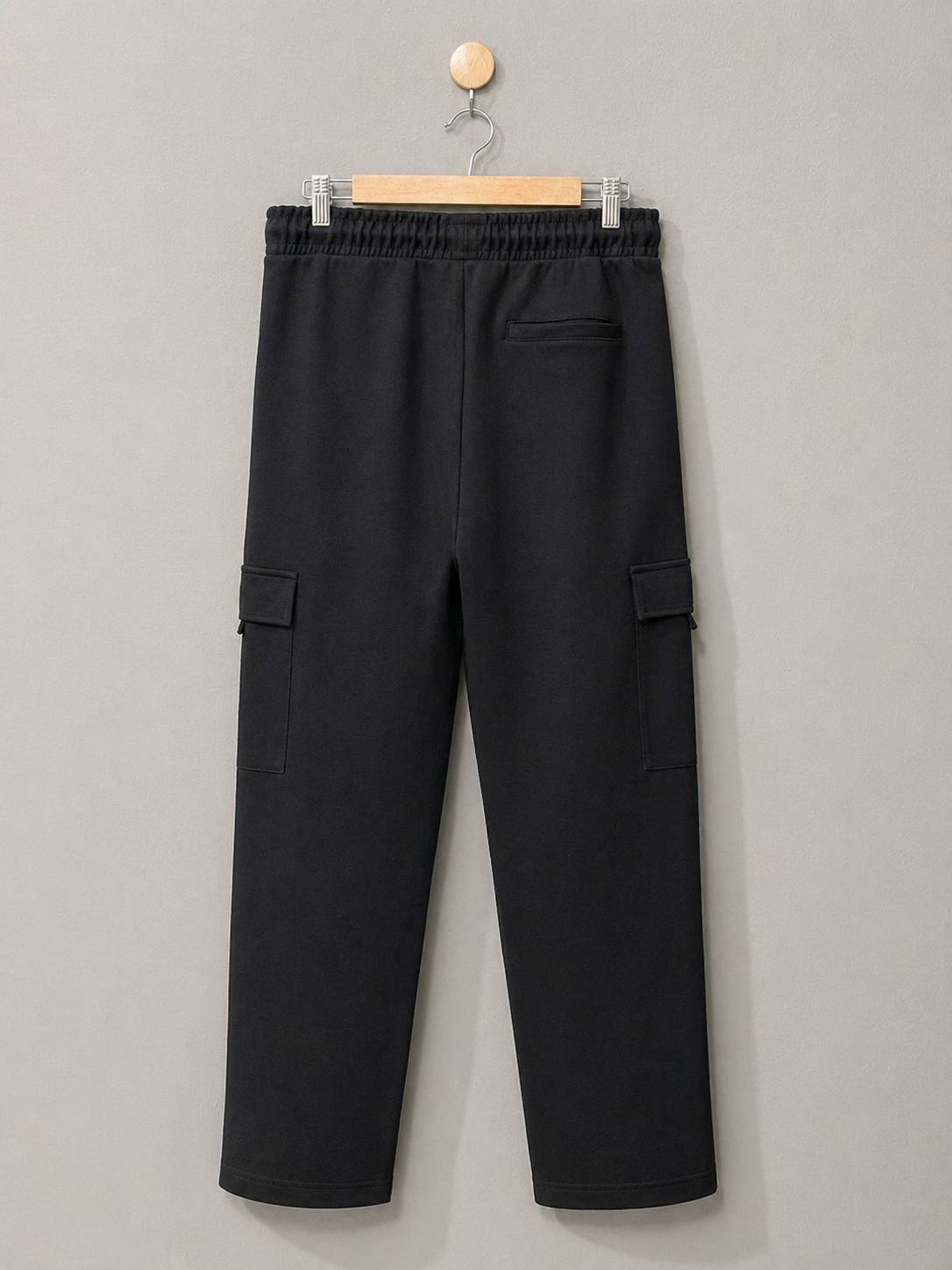 Men’s Black Six Pocket Trousers p&b