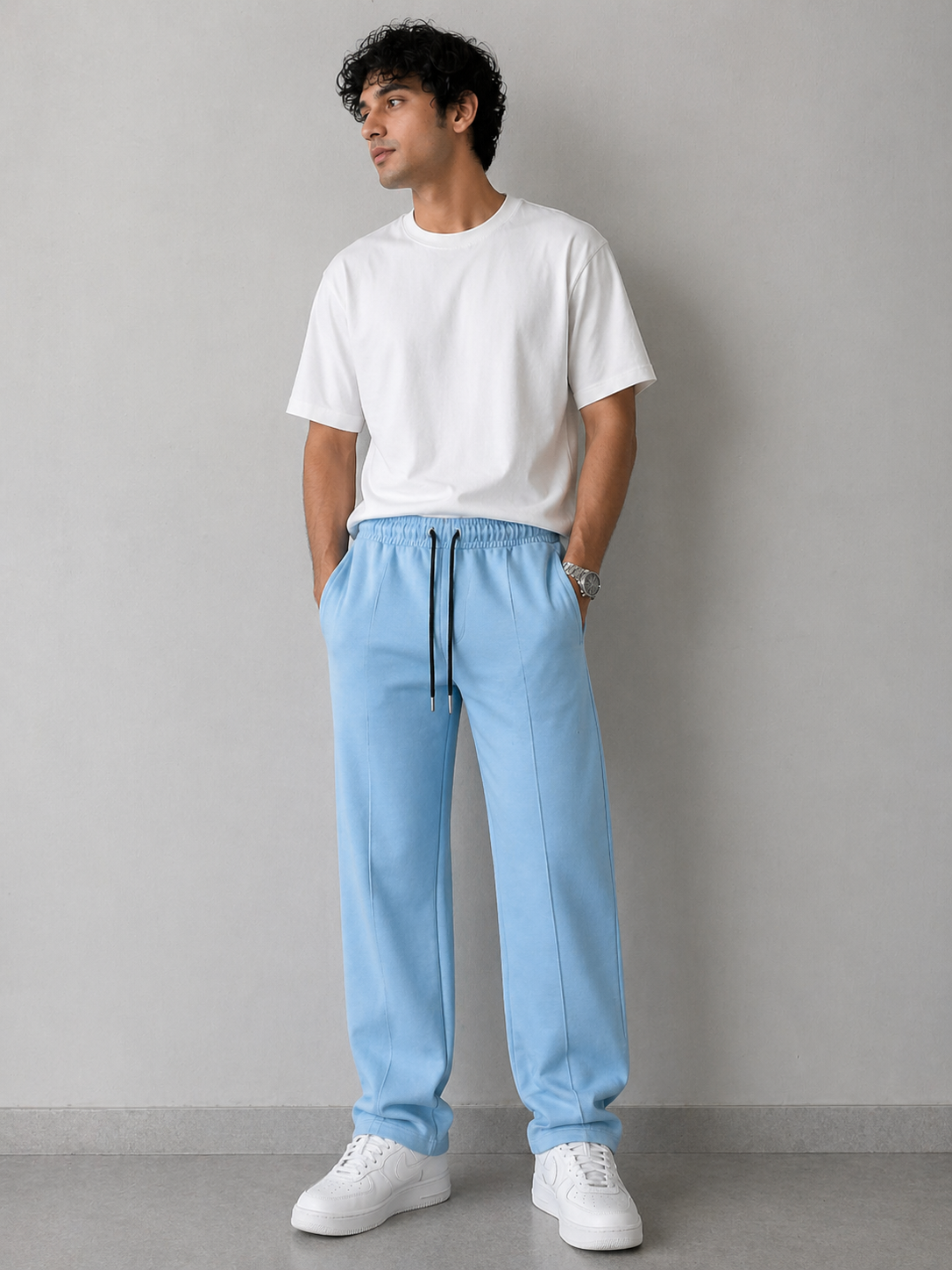 Men's Sky Blue Trousers p&b