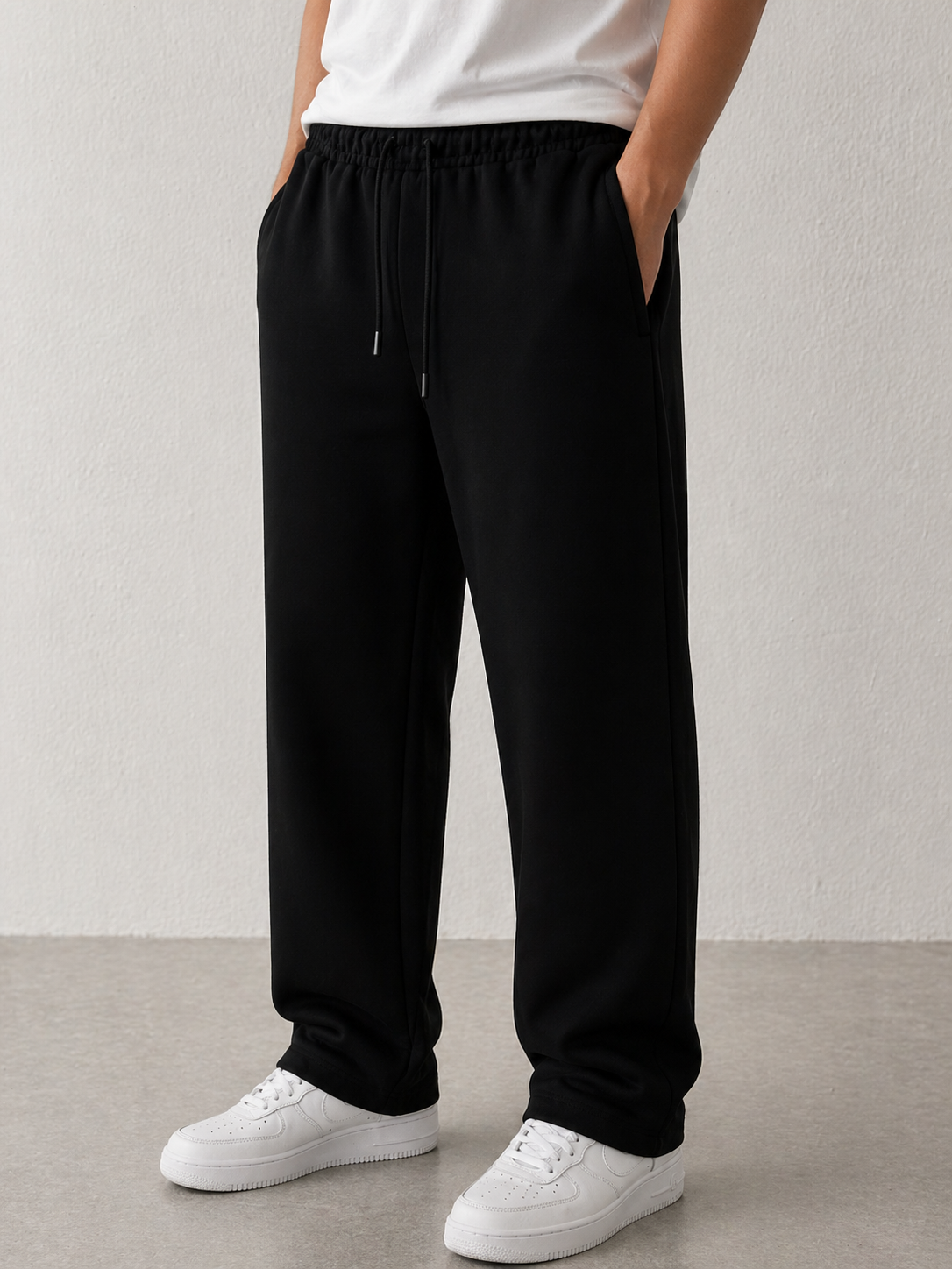 Classic Jet Black Trousers bsk