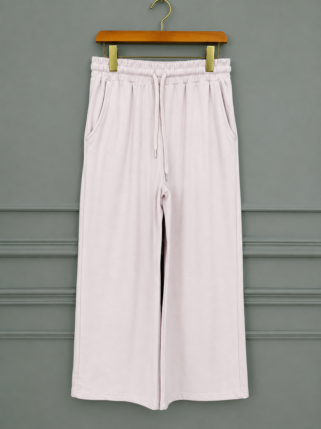 Muted Soft Pink Women trousers bsk