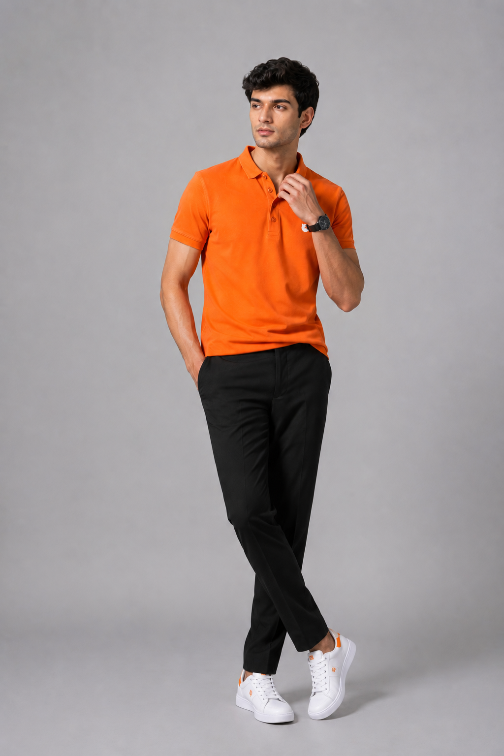 Sunburst Crest  Men Polo