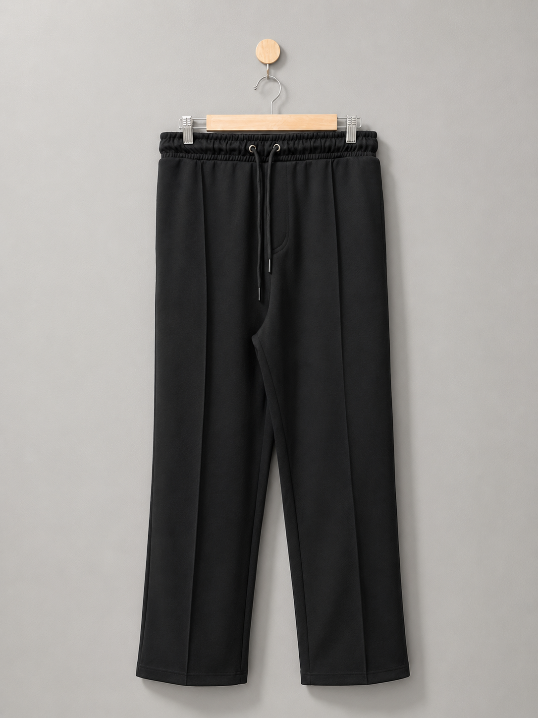 Men Trouser Black Single Stitch p&b