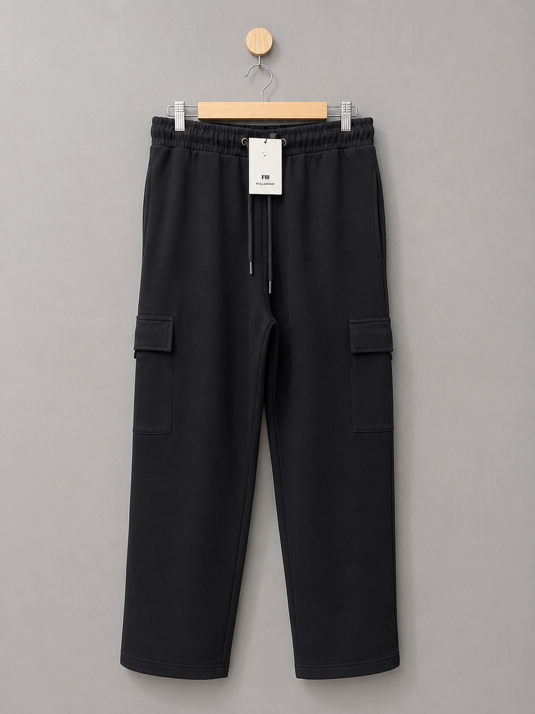 Men’s Black Six Pocket Trousers p&b