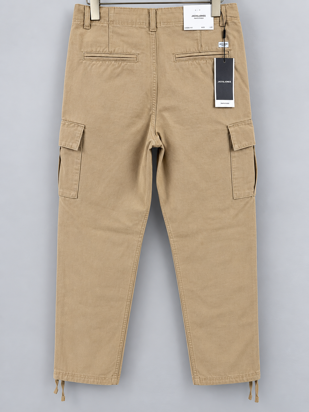 Men Beige Cargo Pant