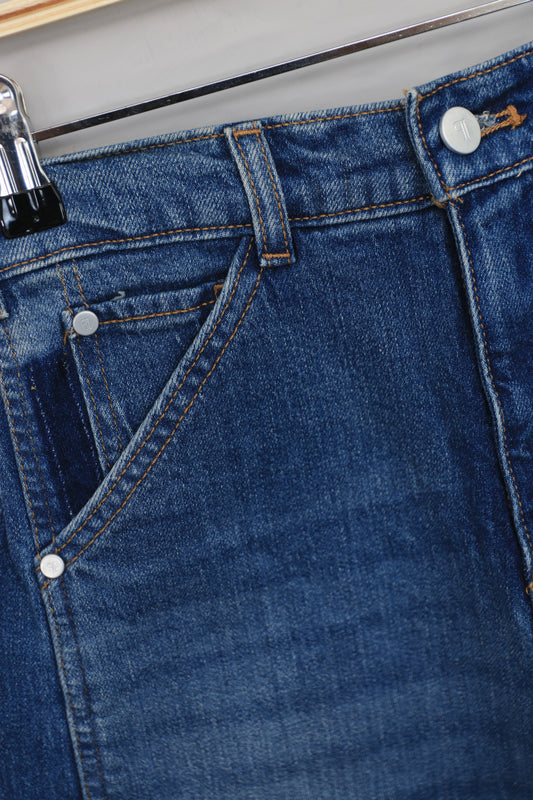 Women Jeans Adjustable Waist 081