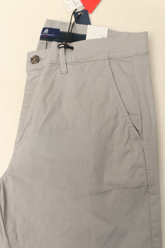 Men Cotton Regular Fit Pant 01 ( Gray )