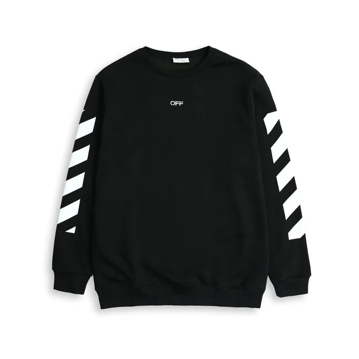 Men Sweat Shirt 011 (BLACK)