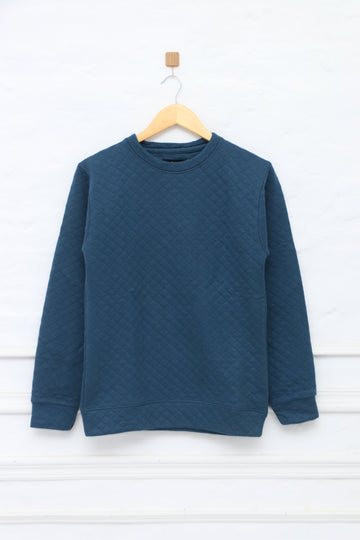 Men Textured Sweat Shirt 052