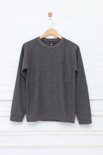 Men Textured Sweat Shirt 057