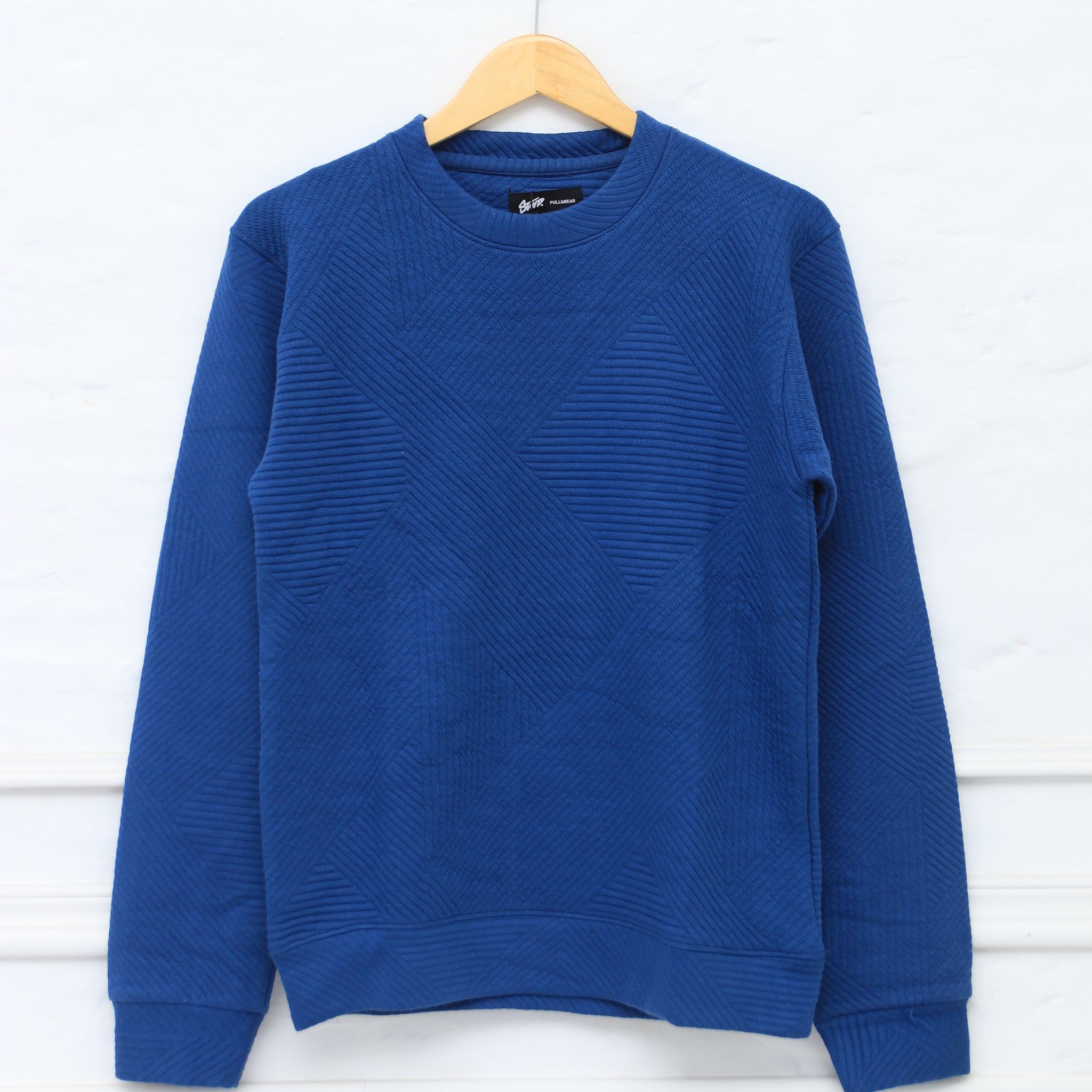 Men Textured Sweat Shirt 058