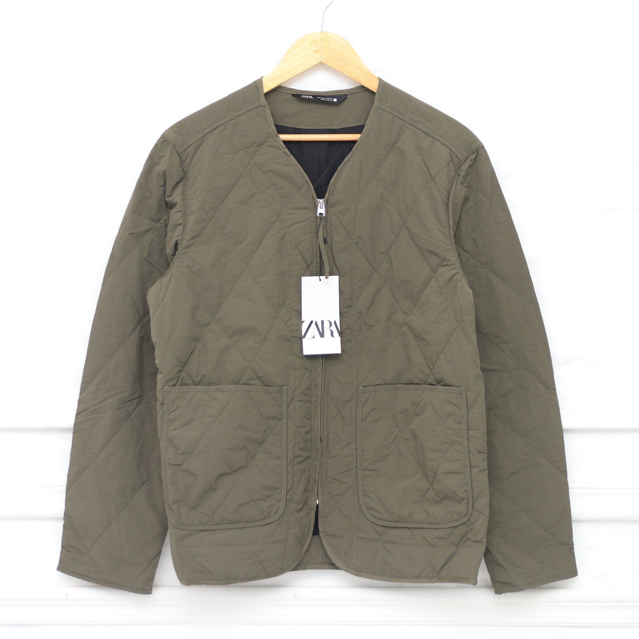 ZR - Blend Quilted Jacket Green