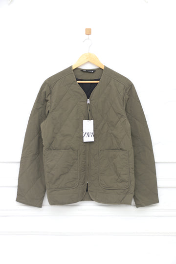 ZR - Blend Quilted Jacket Green