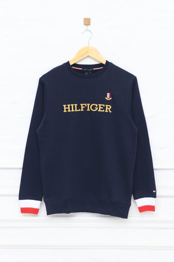 Men Sweat Shirt 143 (Navy Blue)