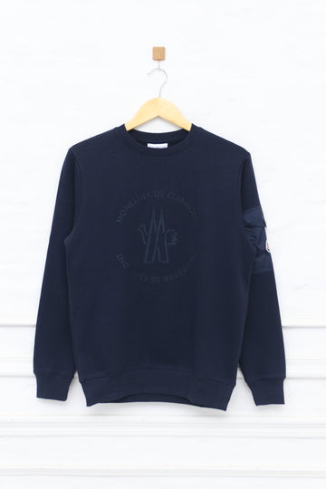 Men Sweat Shirt 146 (Navy Blue)