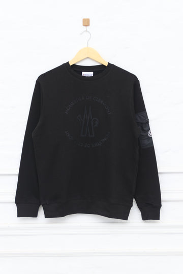 Men Sweat Shirt 147 (Black)