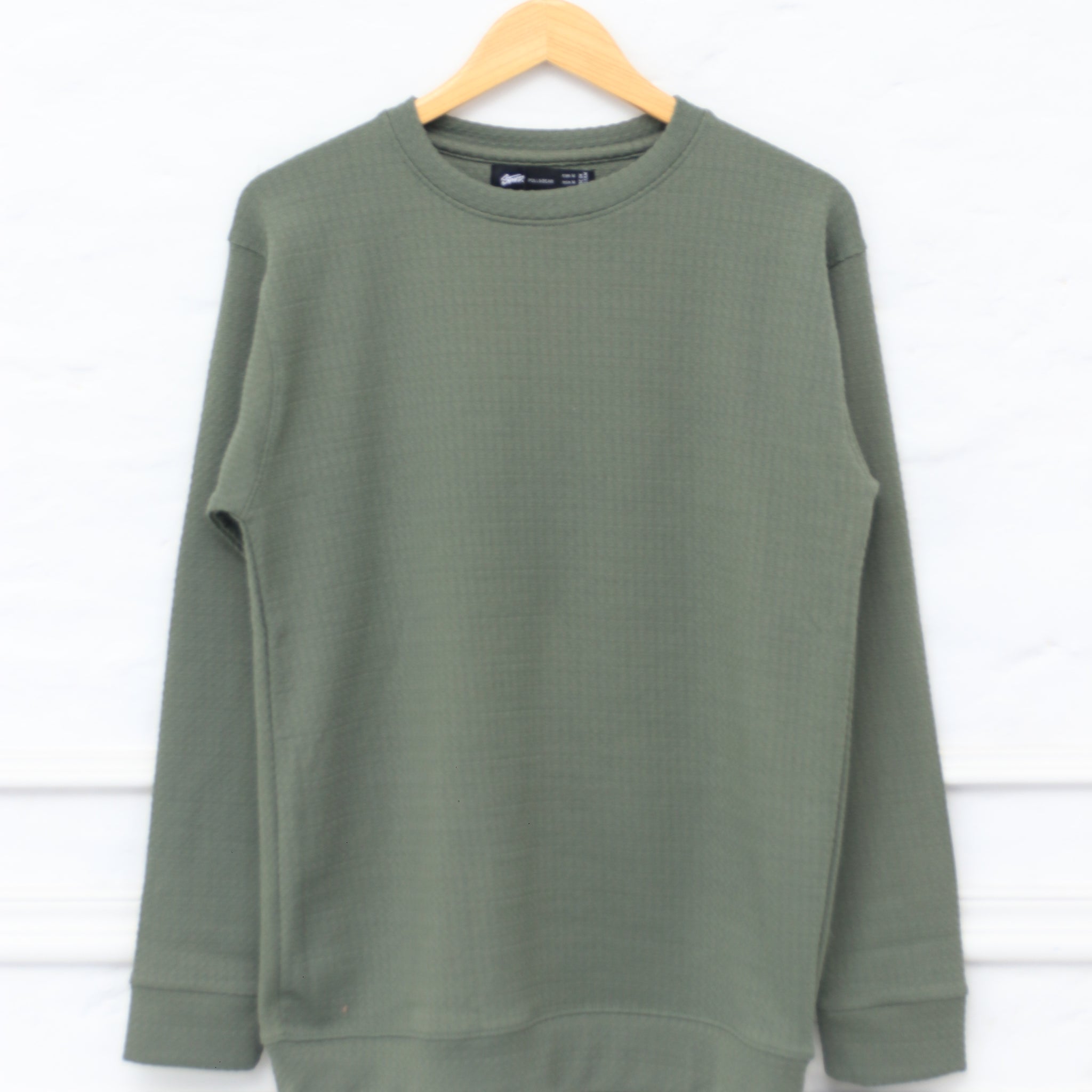 Men Textured Sweat Shirt 069