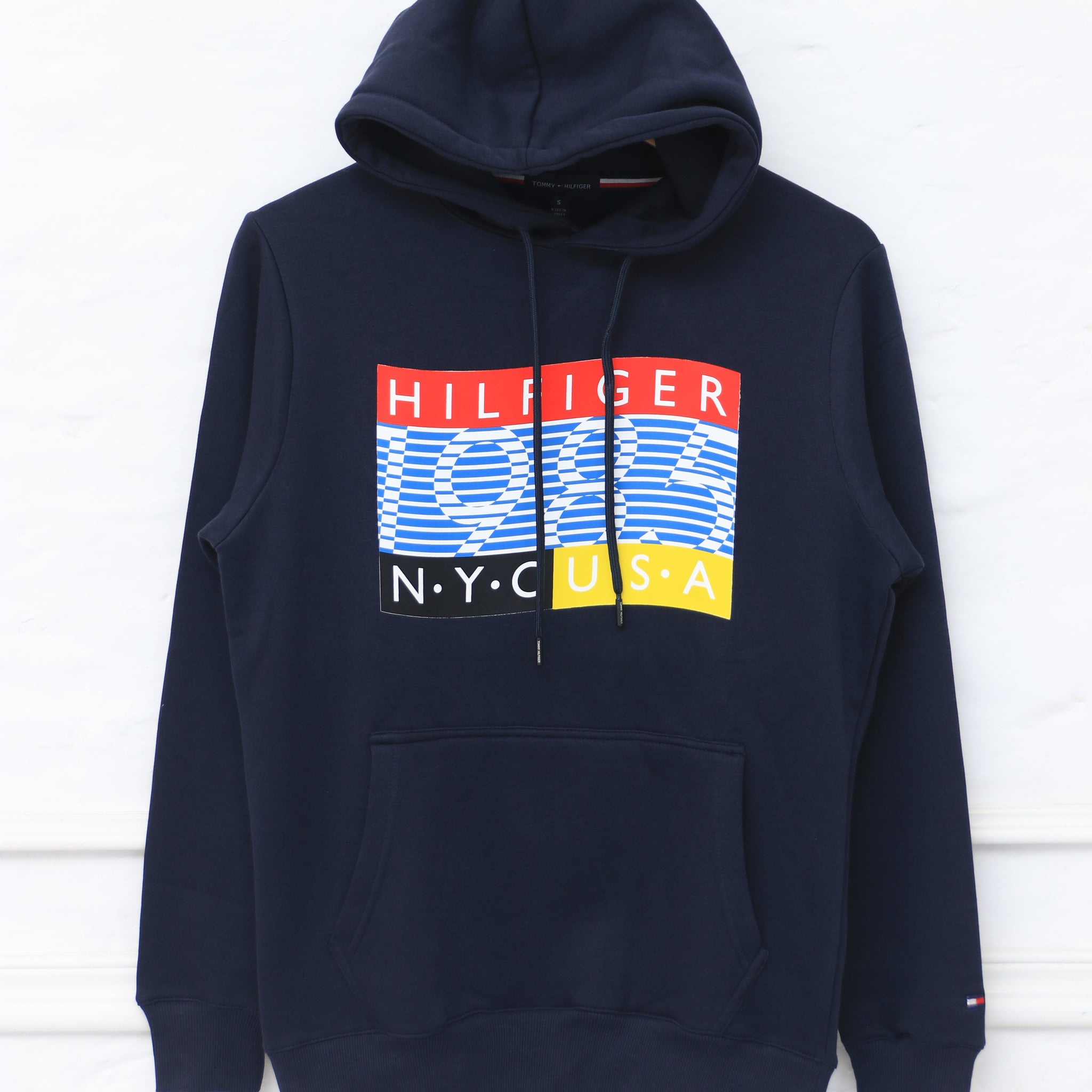 Mens Hoodie - Navy Blue