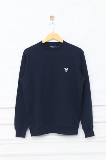 Men Sweat Shirt 185 (Navy Blue)