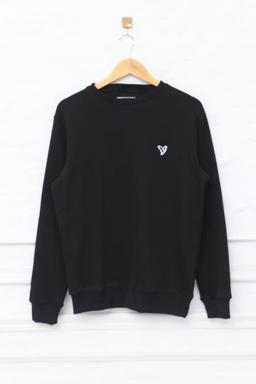 Men Sweat Shirt 186 (Black)