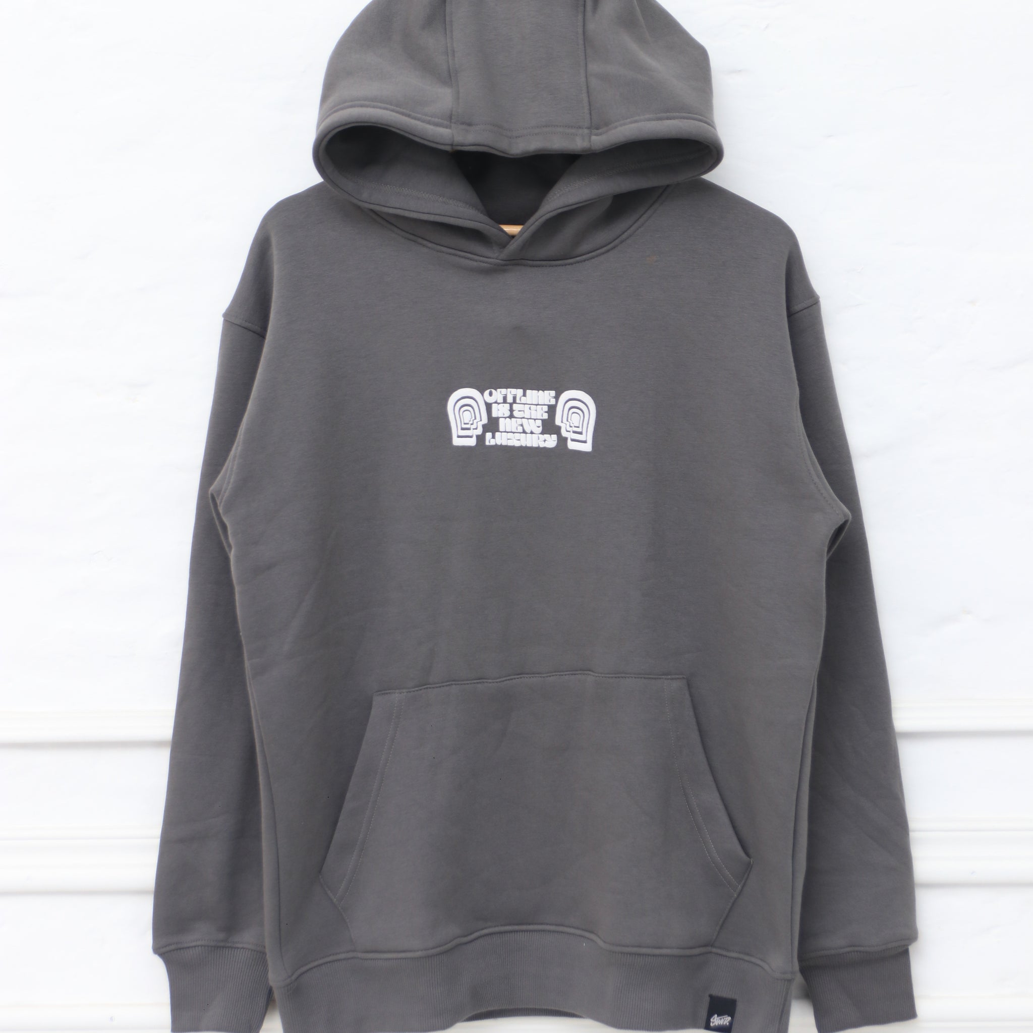 P&B Offline lUXURY Grey Fleece Hoodie