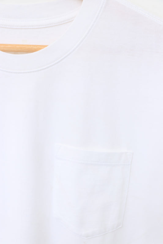 Everyday Crew Neck Basic T-Shirt Pocket 019