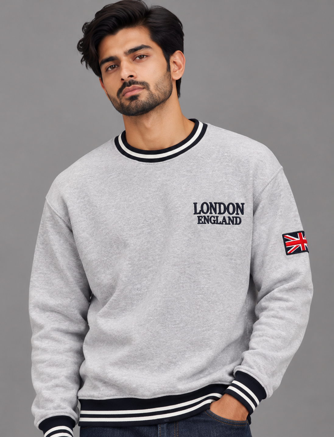 Men’s Classic Streetwear Sweatshirt