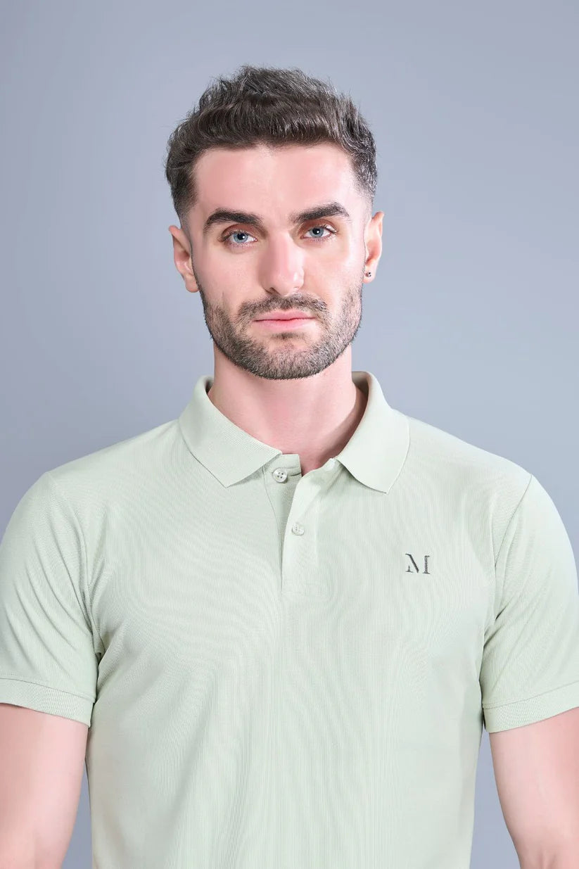 Men Polo Shirt 593 (Spring Green MaxZone)