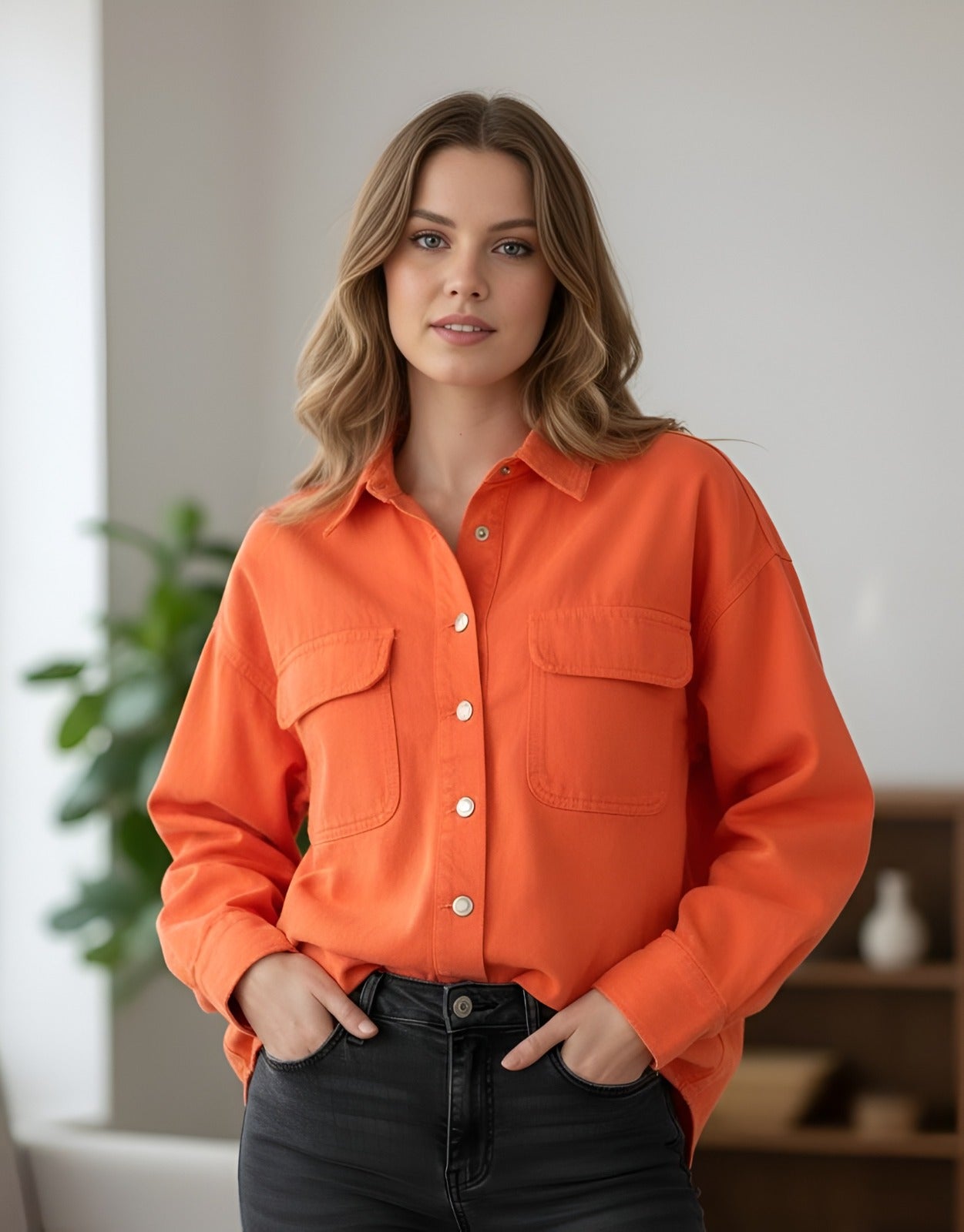 Women Denim MAAG Shirt - 01