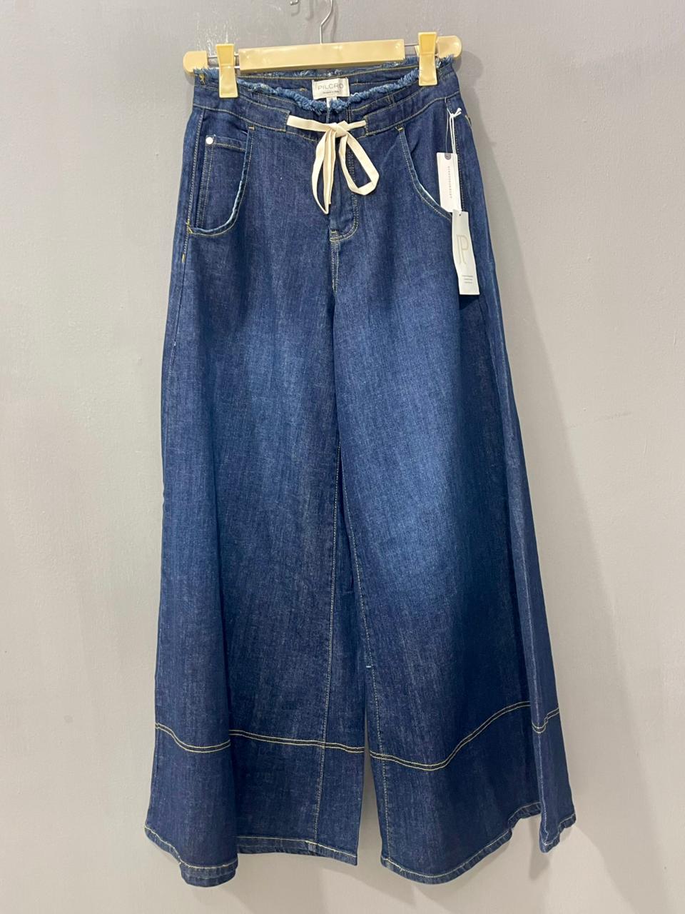 Cloud Fit Denim Women pant plazo