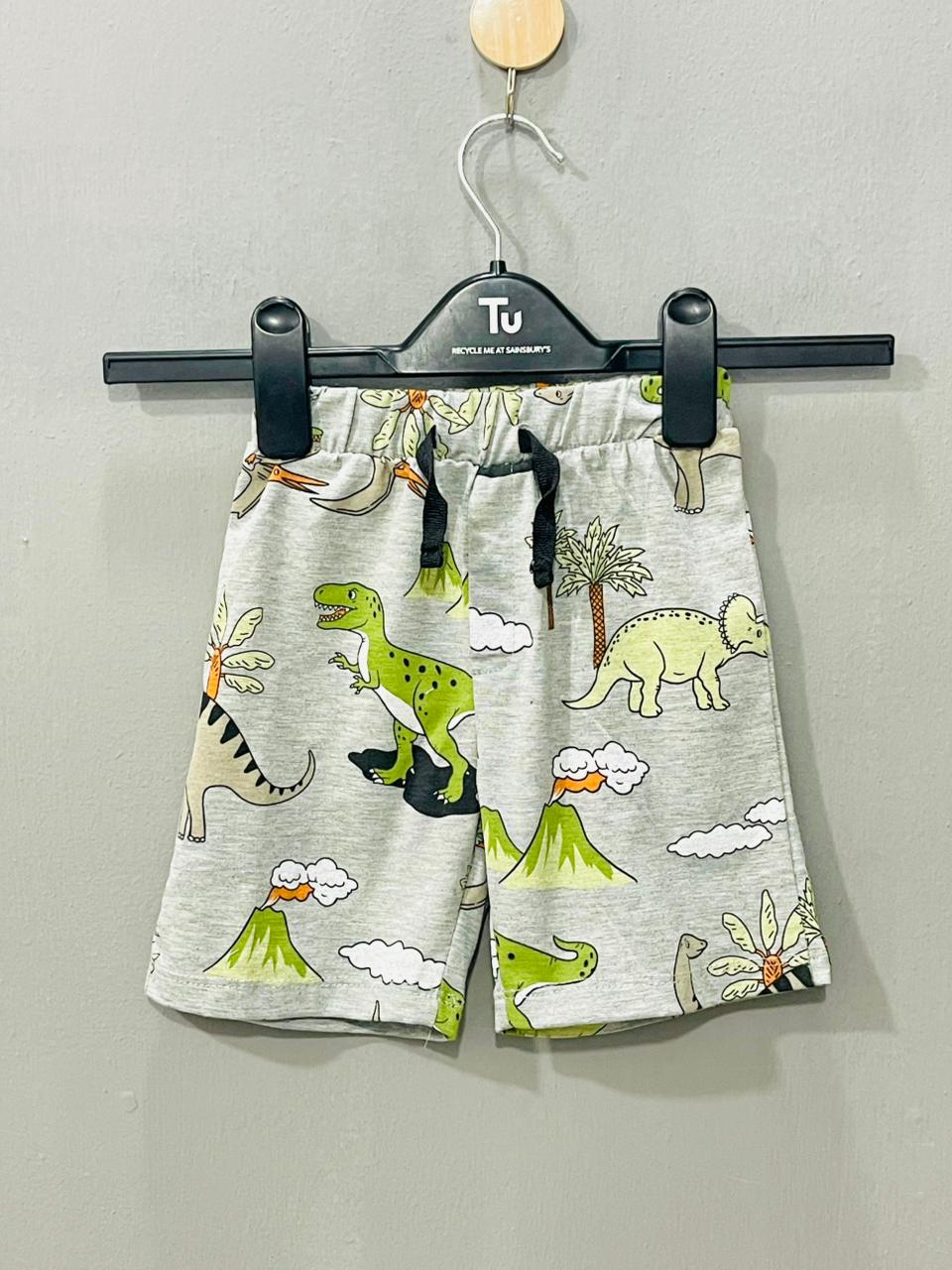 Heather Grey T-Rex Co-ord Set