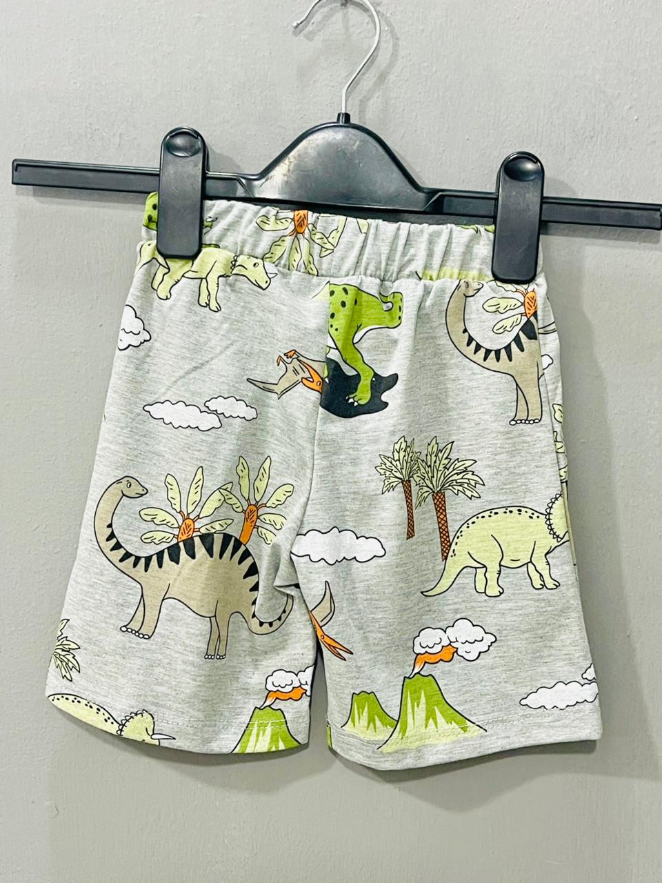Heather Grey T-Rex Co-ord Set