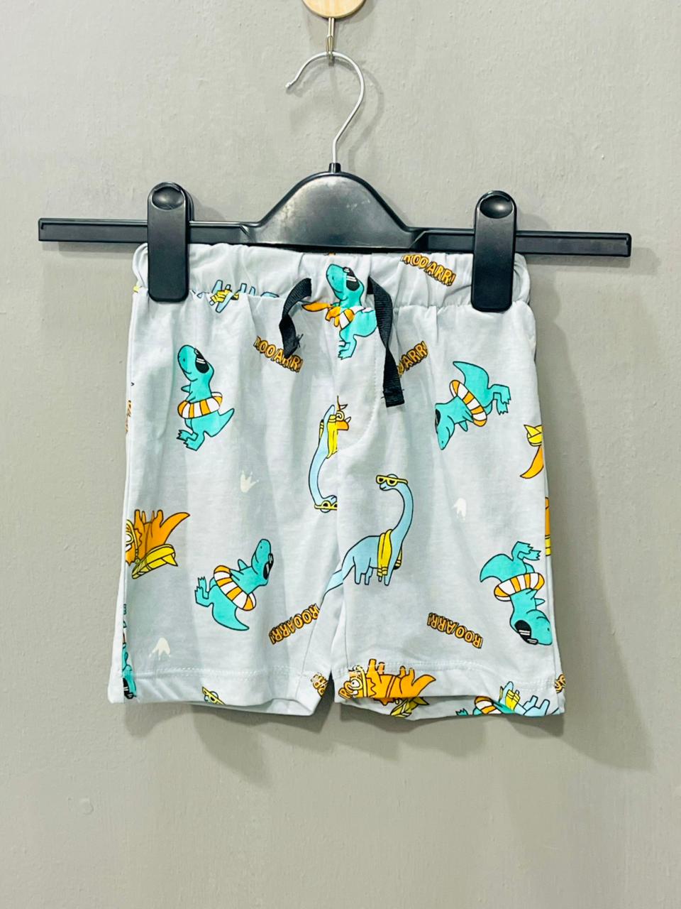 Aqua Dino Print Co-ord Set