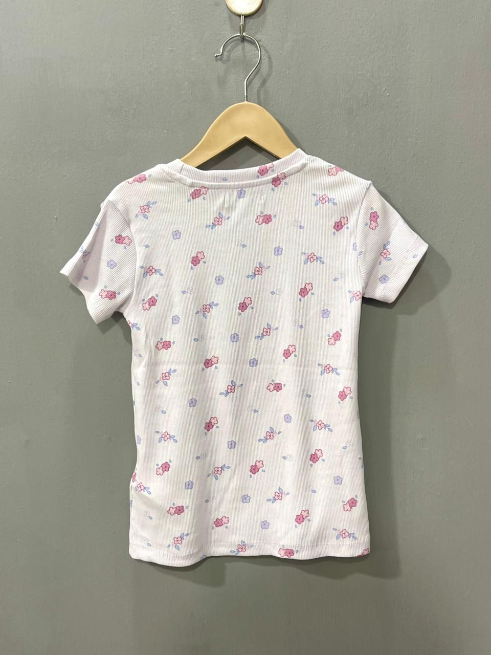Cloud Pink Girls Co-ord set